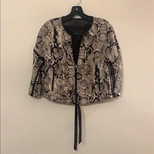 BCBG Snake Skin Jacket #W0001
